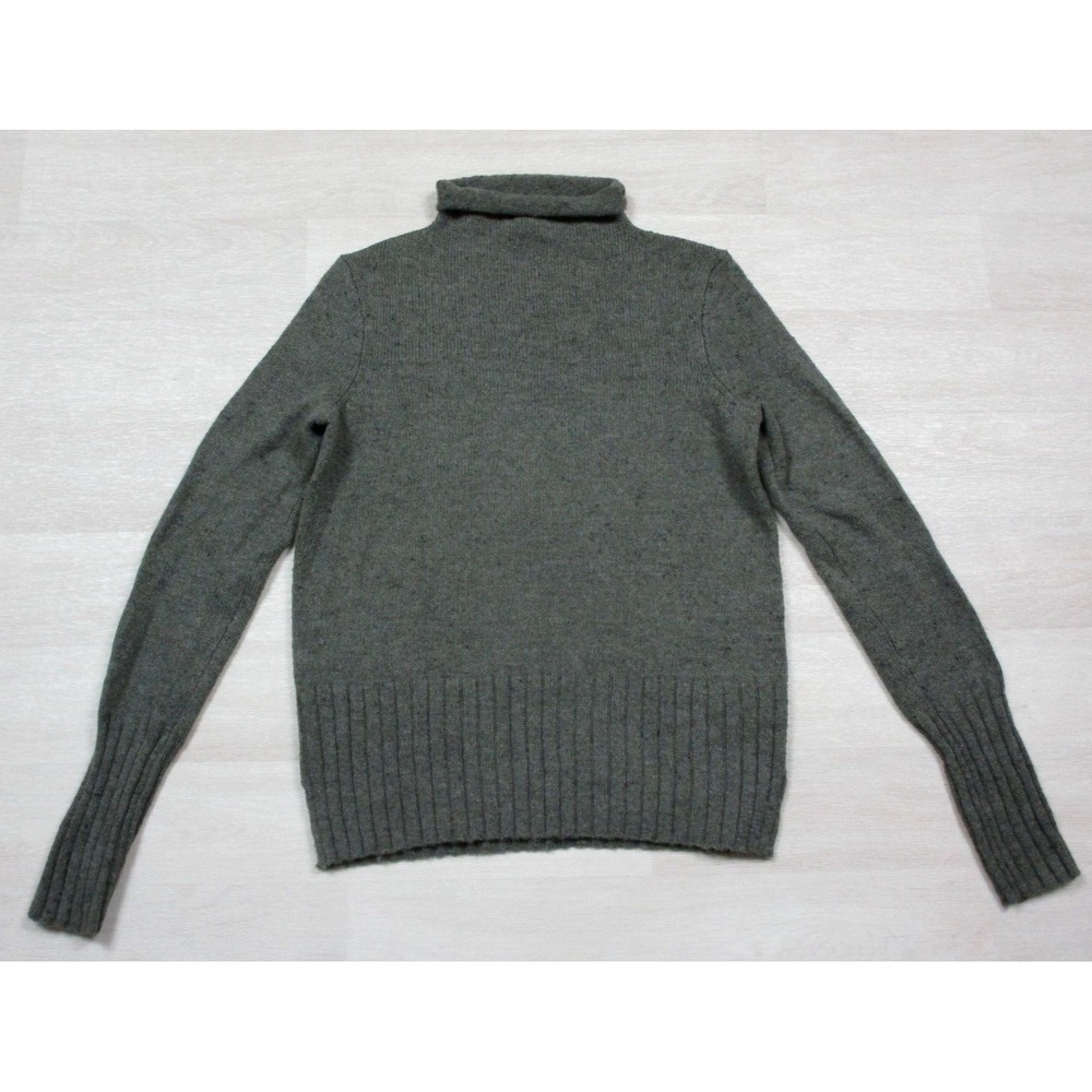 Madewell Sweater Size (XS) Womens Green Donegal Inland Turtleneck Coziest‎ Yarn